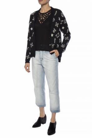 Sweater with an embroidered pattern, zdjęcie 2 Sweater with an embroidered pattern od Saint Laurent
